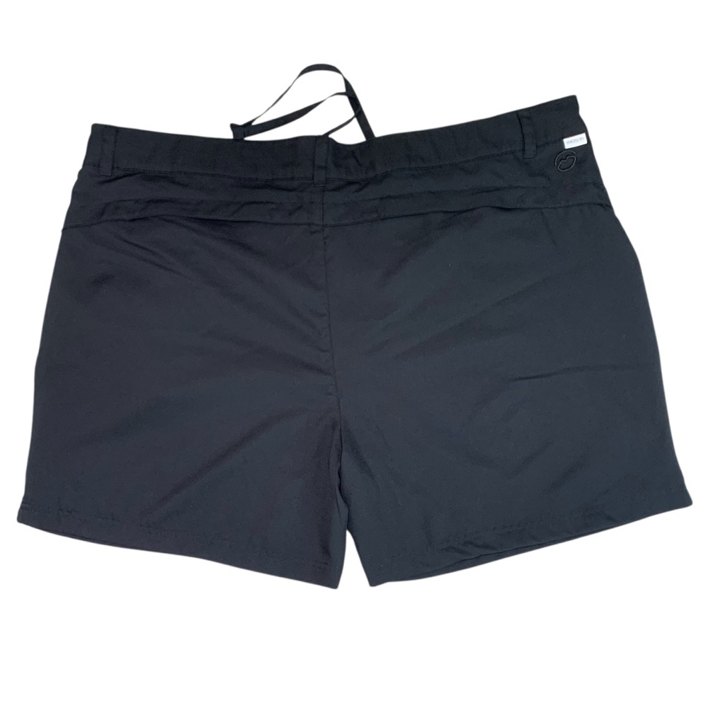 MAGELLAN Outdoors Black Classic Fit Drawstring Shorts Sz 2X - Picture 2 of 5